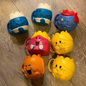 McDonald’s Happy Meal Toys 2021 Mr. Men & Little Miss Cups, assorted